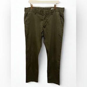 NN07 No Nationality Theo 1420 Olive Green Chino Pants Trousers 36/34 Men's